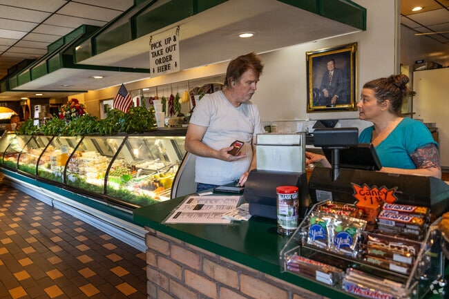 The New Yorker Deli in Preston Park is a popular takeout spot for big sandwiches.