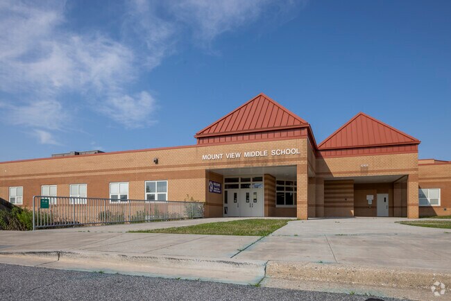 Students participate in a science lab at Mount View Middle School in Marriottsville.
