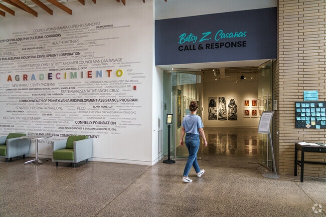 The popular Betsy Casañas exhibit draws in art lovers from Fairhill and beyond.