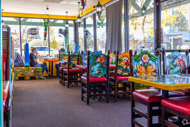 Las Dalias in Dakota Station offers a vibrant atmosphere and classic menu items.