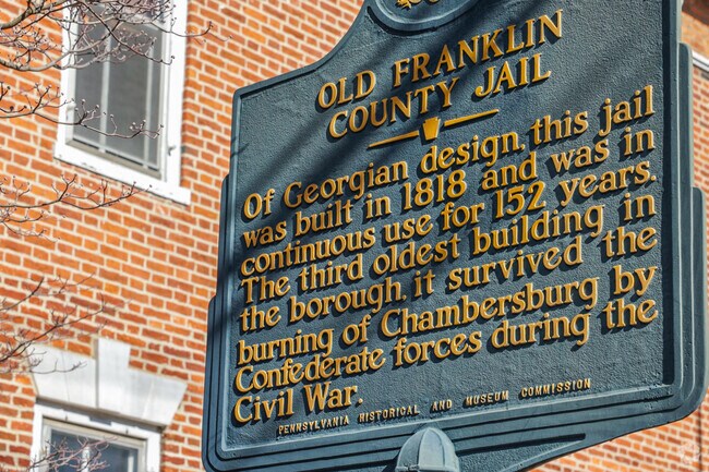 Chambersburg borough's rich history is on display at sites like the Old Franklin County Jail.
