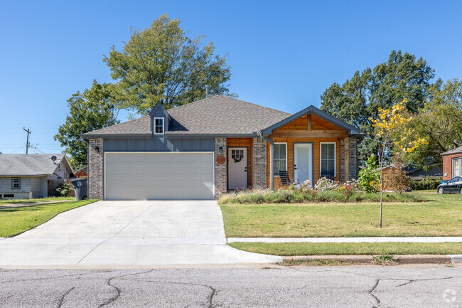 In the Renaissance neighborhood, this tastefully remodeled home radiates modern charm.