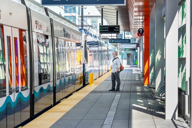 Briarcrest has access to two light rail stations at 145th and 185th streets.