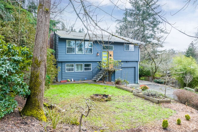 Two-story midcentury homes can be found in Island Station.