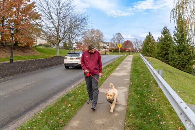 It is fun to take your best friend for a walk around Adams Township.