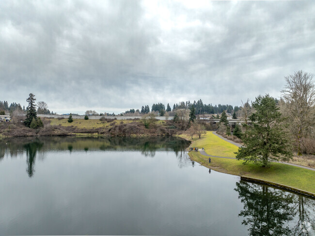 Salmon Creek offers stunning views and a paved walking path.