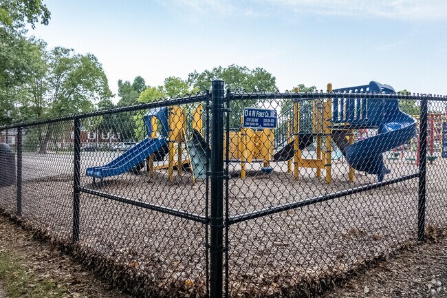 Johnson Elementary playground area.