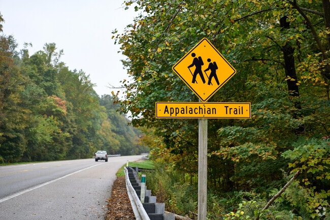 The Appalachian Trail crosses through South Mountain near Rouzerville.