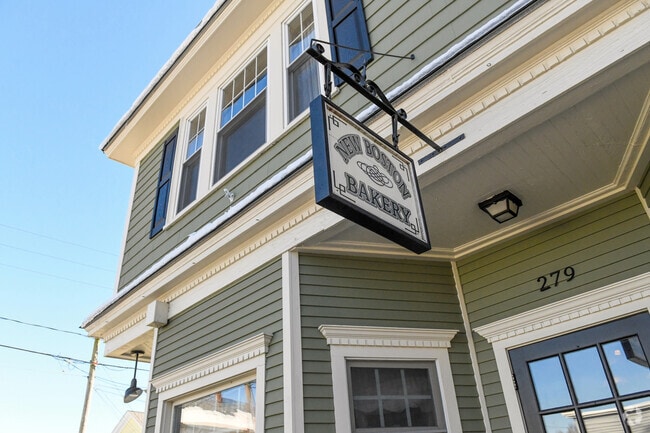 New Boston Bakery is a tasty haven near the hospital in the Bank Street neighborhood.