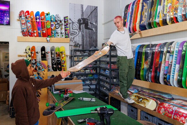 Long Beach Skate Co in Bluff Heights for boards and apparel.