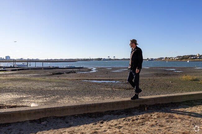 Residents of Court Park can enjoy Donovan Beach for views of the airport and city.