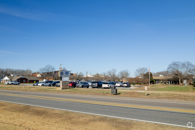 The sign at James H. Hendrix Elementary School