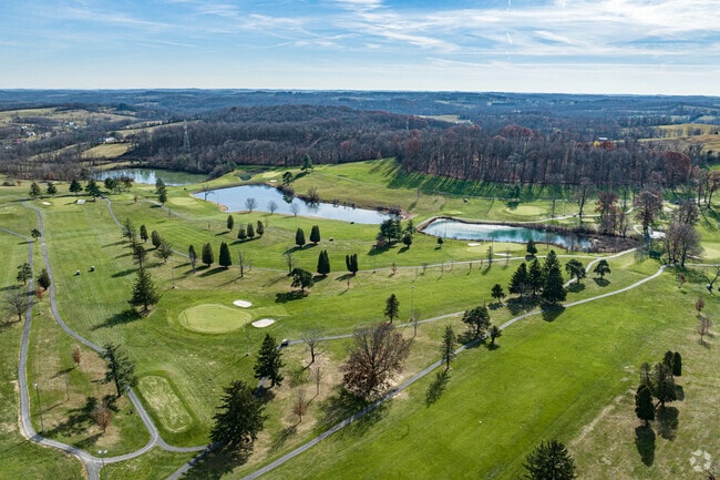 Fort Cherry Golf Club in the Mount Pleasant neighborhood has several small lakes.