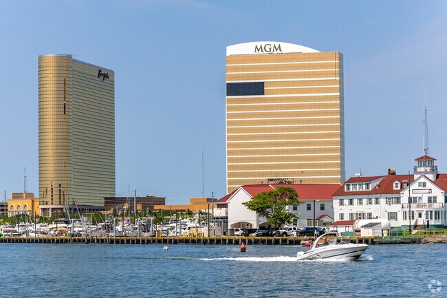 Enjoy waterfront activities in the shadow of Atlantic City's famous casinos from Westside.