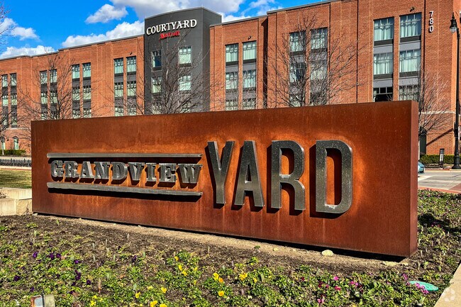 Grandview Yard in Grandview Heights is a mix of commercial and luxury apartments.