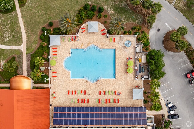 There are two main pools for the residents of On Top of the World.