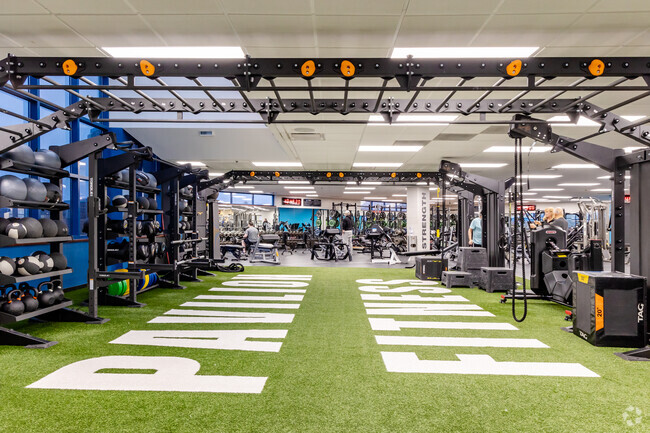 The Pavilion, as known by the locals, features a large fitness center in Elk Grove Village.