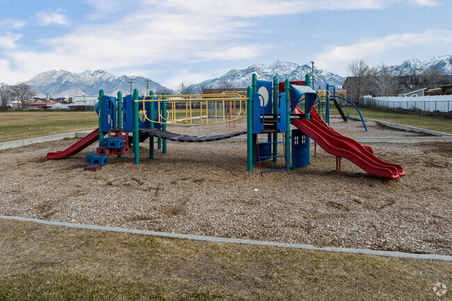 There are several large playgrounds for older kids at Copperview Elementary School.