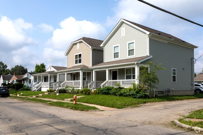 Central Hilltop streets showcase a variety of home styles.