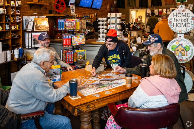 Add a piece to the puzzle at the Battle Alley Coffee Co. in historic downtown Holly.