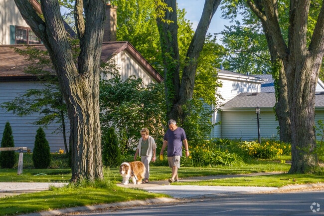 Maple Brook has great walkability.