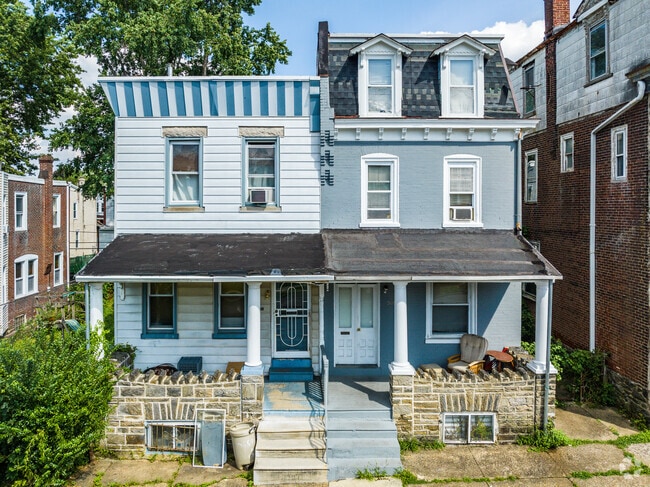 Experience the allure of Fern Rock's row homes.