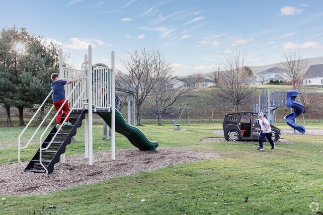 Kids play at Rippy Callahan Recreational Park in Jermyn, PA.