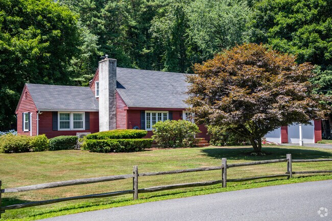 Ranch style homes with two car garages is a common sight in East Parish.