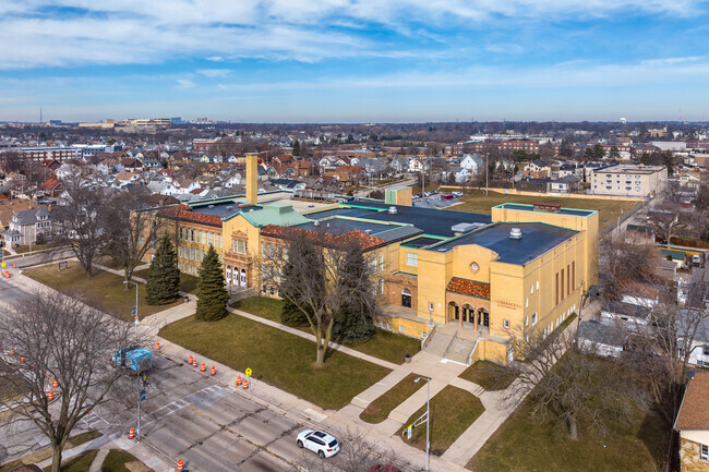 West Milwaukee Intermediate School has 335 students in grades 6-8.