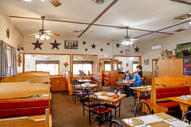 Grab a bite to eat at one of the local eateries, Goode's Family Restaurant.