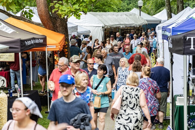 Unity Township locals gather each year at the Westmoreland Arts & Heritage Festival.