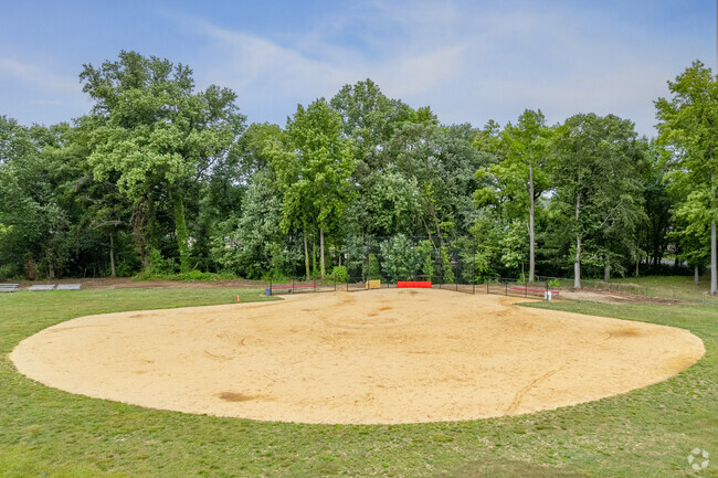 Baseball Field at John A Carusi Middle School in Cherry Hill, NJ.
