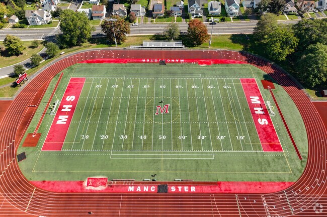 Manchester High School hosts many sporting events.