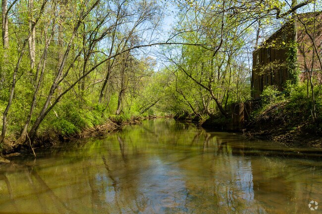 Crosswicks Creek in Yardville is a peaceful spot for canoeing and kayaking.