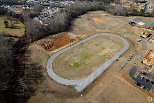 Racetrack at Boiling Springs Middle School