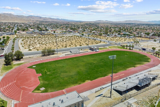 The courses at Desert Hot Springs High School encourages critical thinking and creativity.