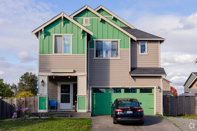 Uniquely colored family home in the Pacific Neighborhood.