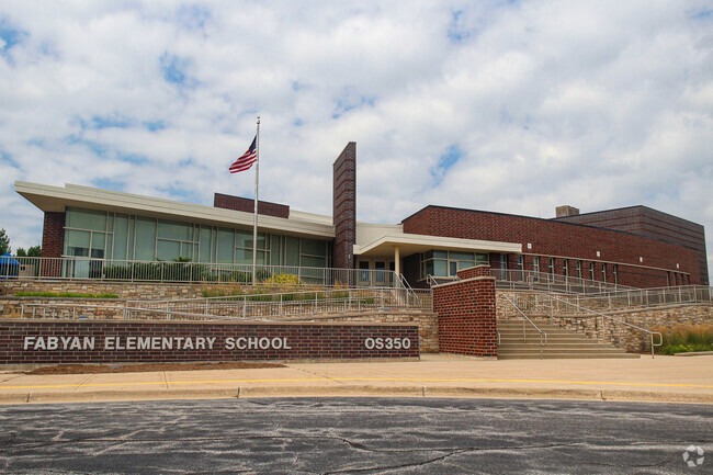 Fabyan Elementary School building in Fabyan.