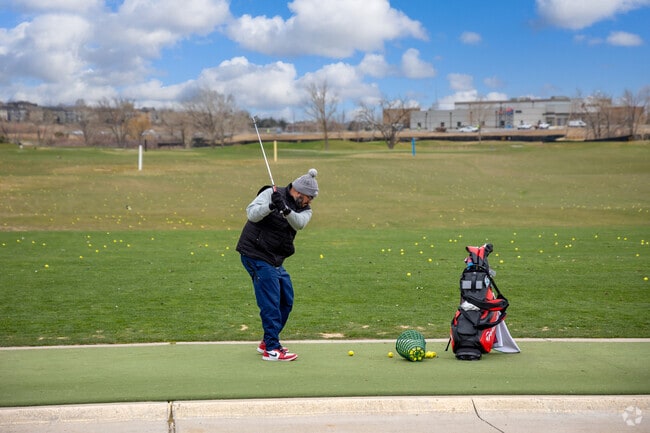 The Thorncreek Golf Course practice range is open to the public.