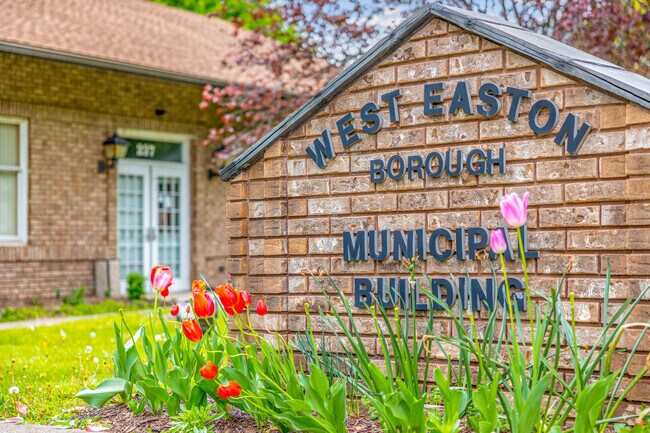 The West Easton neighborhood hosts town halls for the community at the Municipal Building.