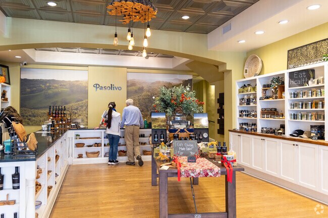 Find many boutique shops near Whitley Gardens.