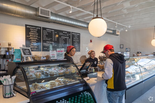 Just a quick drive over to Shrewsbury, residents can stop by Bean Counter Bakery Cafe.