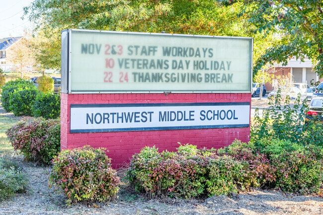 Northwest Guilford Middle School achieved an 