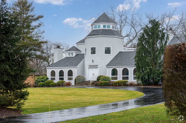Darien offers waterfront homes in close proximity to town.
