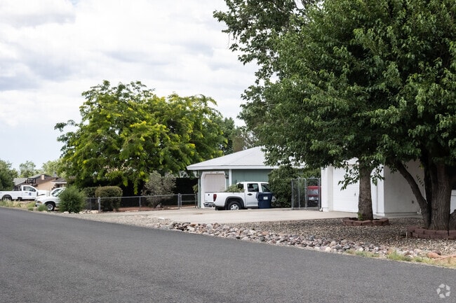 Trees help block the sun and cool the houses in Prescott East.