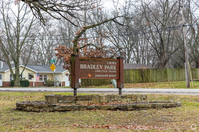 Laura Bradley Park is one of the largest parks in West Peoria.