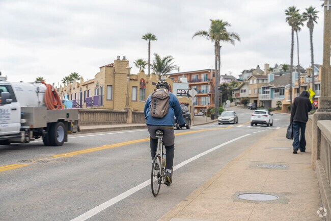 Capitola has bike lanes that cyclists appreciate for their safety.