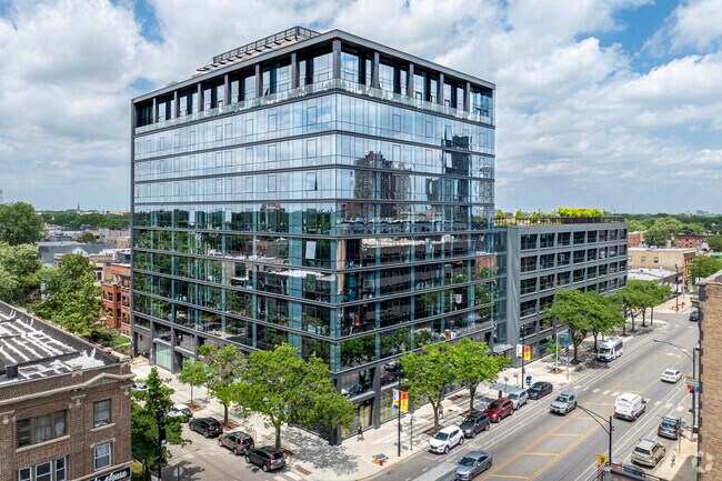 Modern mid rise condos are a part of Little Vietnams newer housing developments.