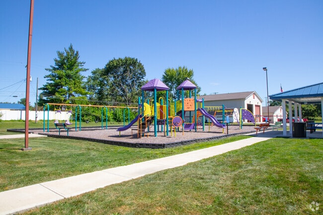 East Park features a playground in the neighborhood of New Whiteland.