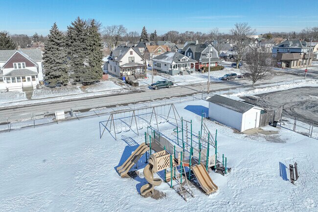 Your kids will never want to leave the playground at Kenosha Lutheran Academy.